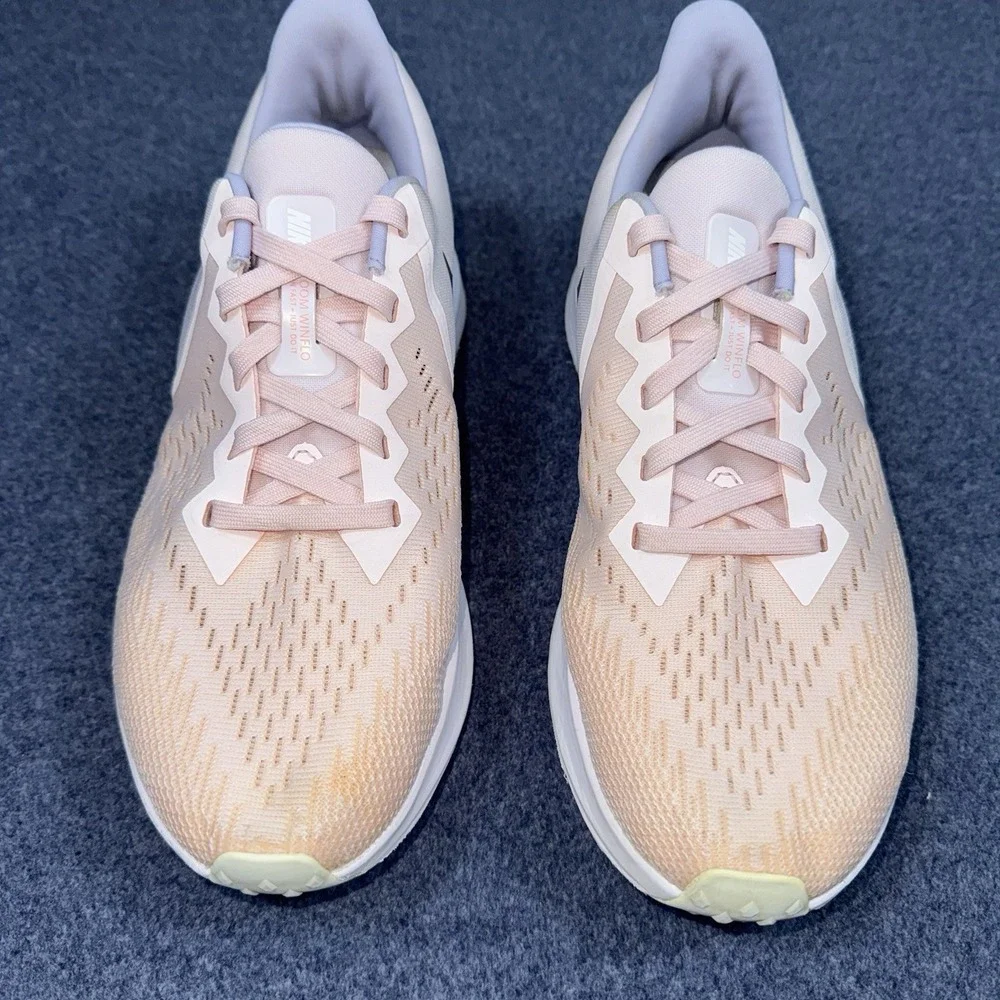 Nike Zoom Winflo 6 Running Shoes Sneakers Light Pink CK4475-600 Women's Size 8